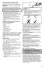 Preview for 53 page of Poulan Pro 967061401 Instruction Manual