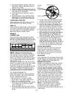 Preview for 19 page of Poulan Pro CO185H42STB Owner'S Manual