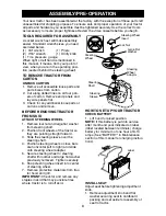 Предварительный просмотр 8 страницы Poulan Pro COGT22H48A Owner'S Manual