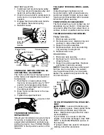 Предварительный просмотр 27 страницы Poulan Pro COGT22H48A Owner'S Manual