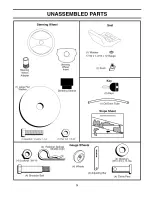 Предварительный просмотр 5 страницы Poulan Pro DB185H42YT Operator'S Manual