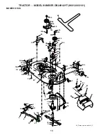 Предварительный просмотр 14 страницы Poulan Pro DB24H42YT Illustrated Parts List