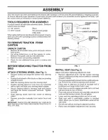 Предварительный просмотр 6 страницы Poulan Pro DB27H48YT Operator'S Manual