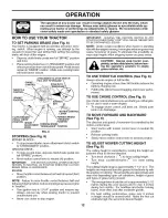 Предварительный просмотр 12 страницы Poulan Pro DB27H48YT Operator'S Manual