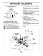 Предварительный просмотр 22 страницы Poulan Pro DB27H48YT Operator'S Manual