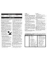 Preview for 2 page of Poulan Pro Deluxe 961420036 Operator'S Manual