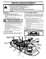 Preview for 21 page of Poulan Pro DPR22H48STB Owner'S Manual