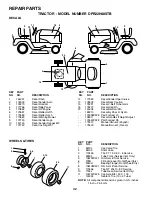 Preview for 42 page of Poulan Pro DPR22H48STB Owner'S Manual