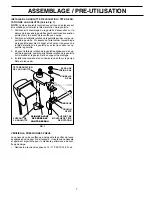 Предварительный просмотр 7 страницы Poulan Pro f-407886.indd (French) Manuel D'Utilisation