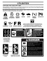Предварительный просмотр 8 страницы Poulan Pro f-407886.indd (French) Manuel D'Utilisation