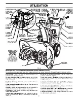 Предварительный просмотр 9 страницы Poulan Pro f-407886.indd (French) Manuel D'Utilisation