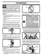 Предварительный просмотр 10 страницы Poulan Pro f-407886.indd (French) Manuel D'Utilisation