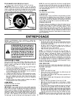 Предварительный просмотр 18 страницы Poulan Pro f-407886.indd (French) Manuel D'Utilisation