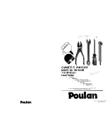 Preview for 1 page of Poulan Pro HD14542B User Manual