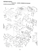 Preview for 32 page of Poulan Pro HD145H42D User Manual