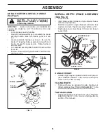 Предварительный просмотр 5 страницы Poulan Pro HDF800 Operator'S Manual