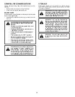 Preview for 6 page of Poulan Pro LTGTB48A Owner'S Manual