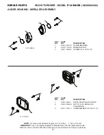 Предварительный просмотр 5 страницы Poulan Pro P14530ES Parts Manual