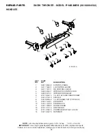 Предварительный просмотр 10 страницы Poulan Pro P14530ES Parts Manual