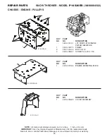 Предварительный просмотр 15 страницы Poulan Pro P14530ES Parts Manual