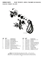 Предварительный просмотр 16 страницы Poulan Pro P14530ES Parts Manual