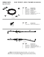 Предварительный просмотр 18 страницы Poulan Pro P14530ES Parts Manual