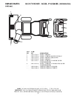 Предварительный просмотр 19 страницы Poulan Pro P14530ES Parts Manual