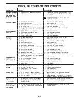 Предварительный просмотр 25 страницы Poulan Pro PB155G42 Operator'S Manual