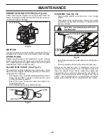 Предварительный просмотр 18 страницы Poulan Pro PB175A46 Operator'S Manual