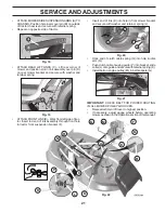 Предварительный просмотр 21 страницы Poulan Pro PB18542LT Operator'S Manual