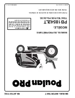 Предварительный просмотр 64 страницы Poulan Pro PB18542LT Operator'S Manual