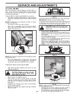 Preview for 21 page of Poulan Pro PB19542LT Operator'S Manual