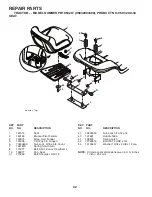 Предварительный просмотр 42 страницы Poulan Pro PB19542LT Operator'S Manual