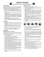 Preview for 3 page of Poulan Pro PB19H42YT Operator'S Manual