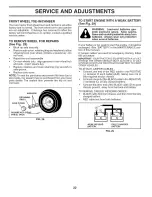 Preview for 22 page of Poulan Pro PB19H42YT Operator'S Manual