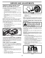 Предварительный просмотр 22 страницы Poulan Pro PB20A46LT Operator'S Manual