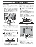 Предварительный просмотр 21 страницы Poulan Pro PB20H46LT Operator'S Manual