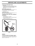 Предварительный просмотр 26 страницы Poulan Pro PB20VA46 Operator'S Manual