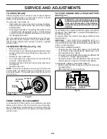 Предварительный просмотр 24 страницы Poulan Pro PB20VA48 Operator'S Manual