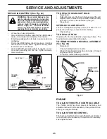 Предварительный просмотр 25 страницы Poulan Pro PB20VA48 Operator'S Manual