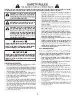 Preview for 2 page of Poulan Pro PB22VA54 Operator'S Manual