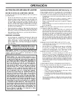 Preview for 47 page of Poulan Pro PB22VA54 Operator'S Manual