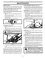 Предварительный просмотр 17 страницы Poulan Pro PB23H48LGT Operator'S Manual