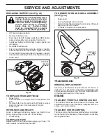 Предварительный просмотр 24 страницы Poulan Pro PB23H48LGT Operator'S Manual