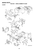 Предварительный просмотр 30 страницы Poulan Pro PC1538D Owner'S Manual