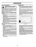 Предварительный просмотр 14 страницы Poulan Pro PC17H42STA Owner'S Manual