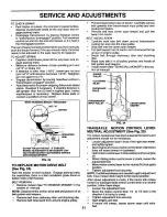 Предварительный просмотр 21 страницы Poulan Pro PC17H42STA Owner'S Manual