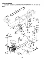 Предварительный просмотр 32 страницы Poulan Pro PC17H42STA Owner'S Manual