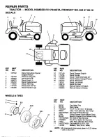 Предварительный просмотр 38 страницы Poulan Pro PC17H42STA Owner'S Manual