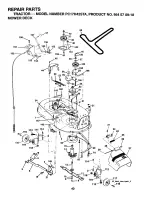 Предварительный просмотр 40 страницы Poulan Pro PC17H42STA Owner'S Manual